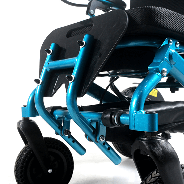 sedia a rotelle elettrica pieghevole leggera portatile per anziani