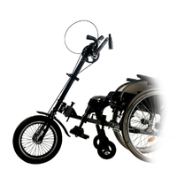 Handbike per trattore su sedia a rotelle ultraleggero per disabili