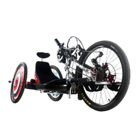 Handcycle reclinata con batteria al litio per disabili