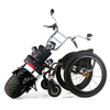 WISKING rimorchio per sedia a rotelle elettrica all'aperto con ruote grandi per disabili