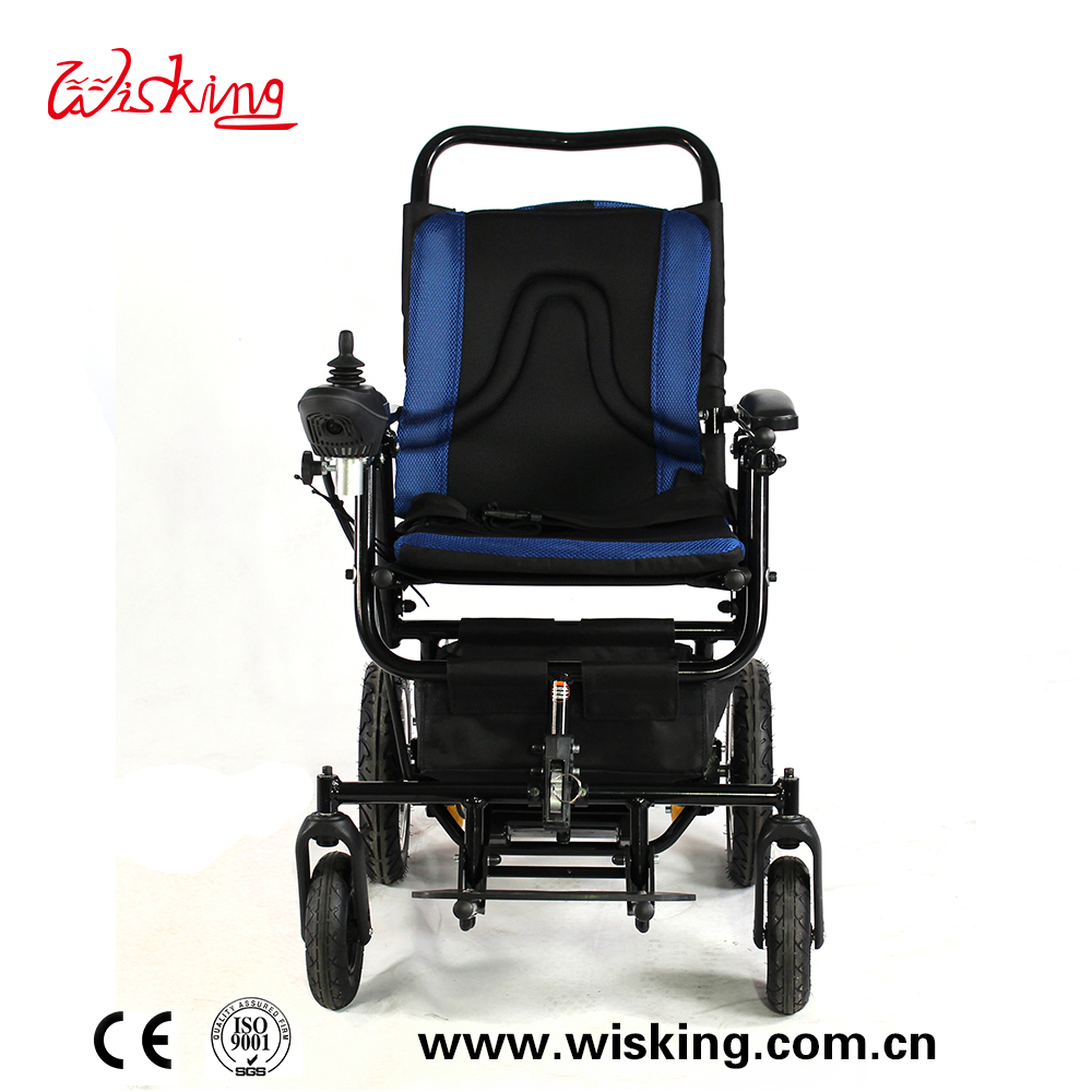 sedia a rotelle elettrica a mano pieghevole elettrica leggera per disabili