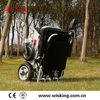 carrozzina per disabili con ruote piccole vogue batteria al litio