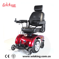 trazione anteriore potenza stabile sedia a rotelle elettrica confortevole per disabili
